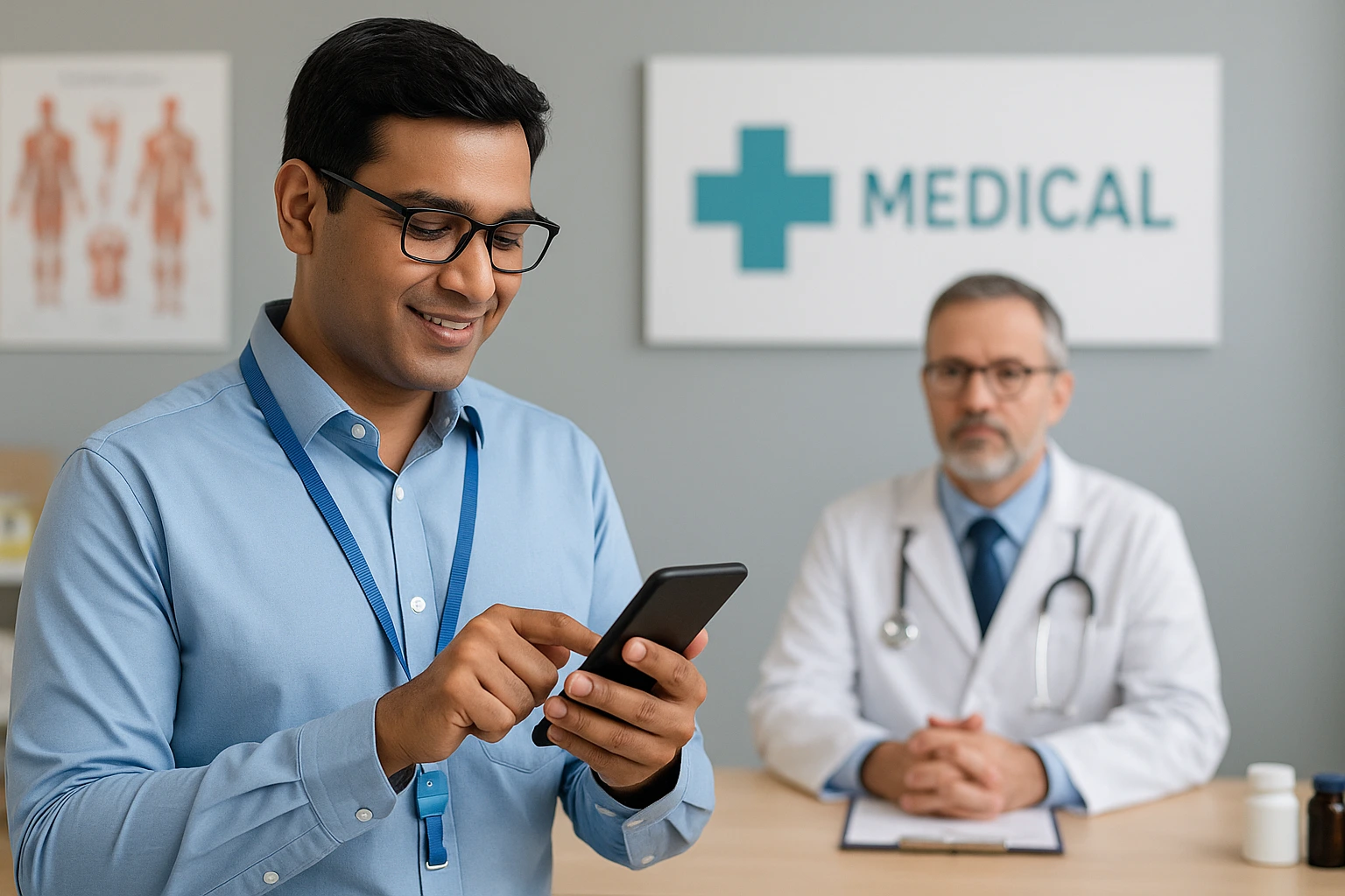 Pharma field force using FieldLite