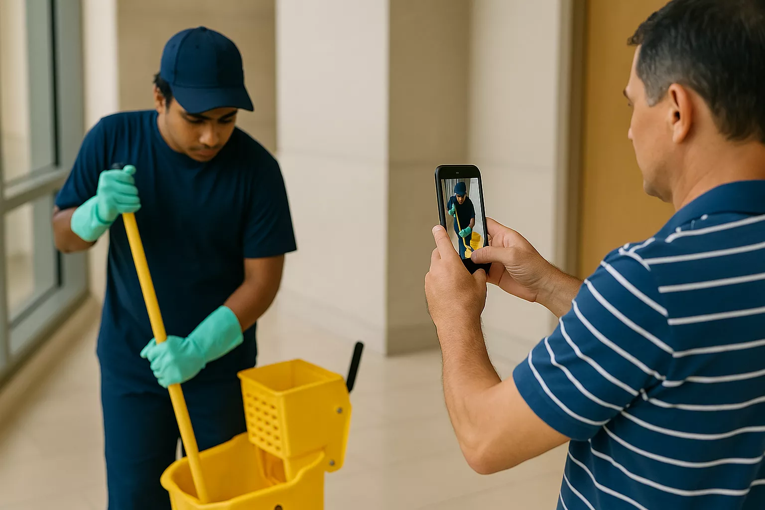 Facility management teams using FieldLite